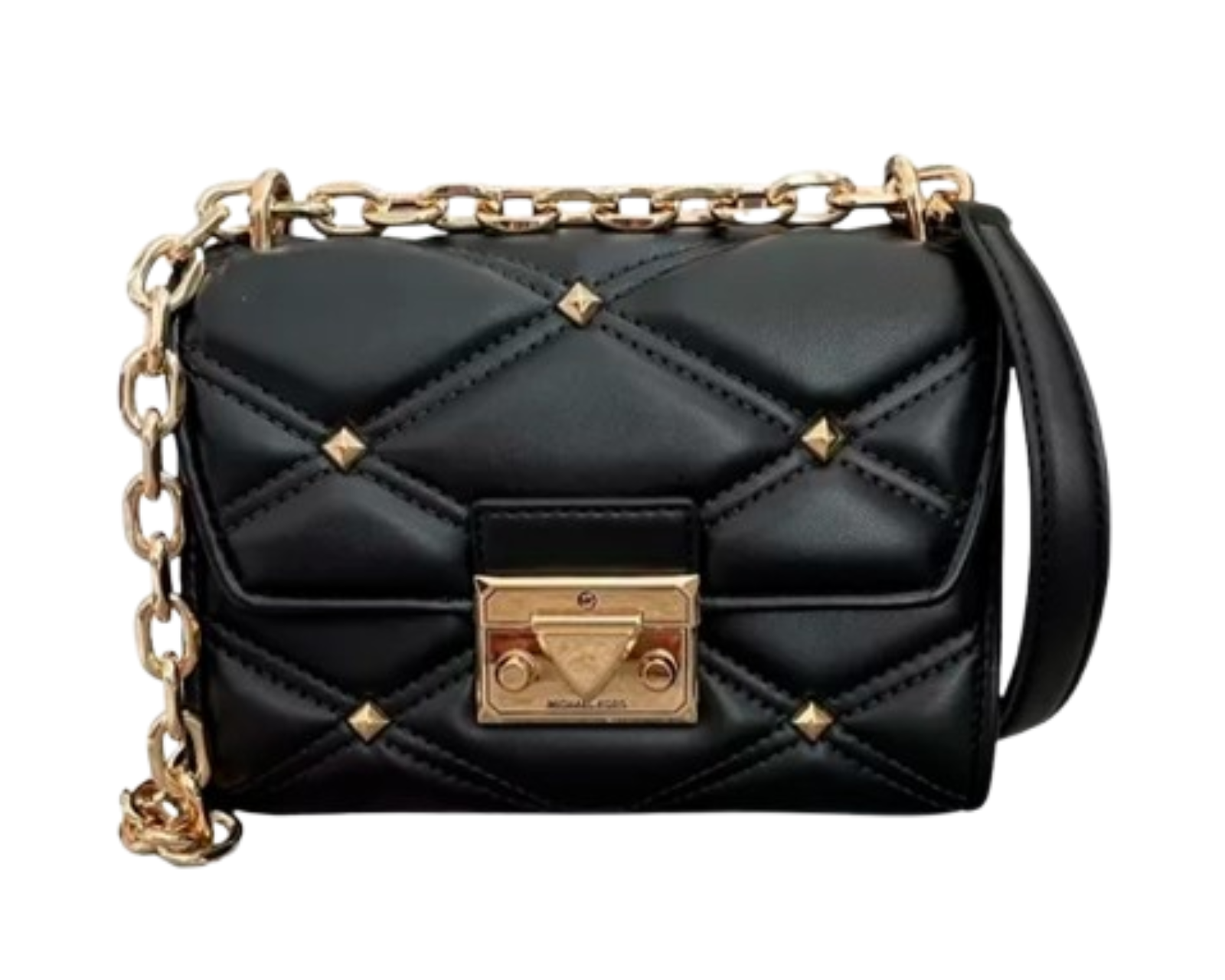 Foto 2 pulgar | Bolsa Michael Kors Serena Crossbody 35f2gnrc6i Color Negro