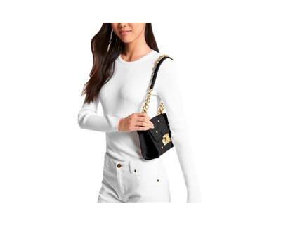 Foto 6 | Bolsa Michael Kors Serena Crossbody 35f2gnrc6i Negra