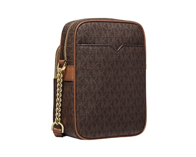Foto 2 | Bolsa Crossbody Michael Kors Jet Set Travel Logo 35f1gtvc2b Café
