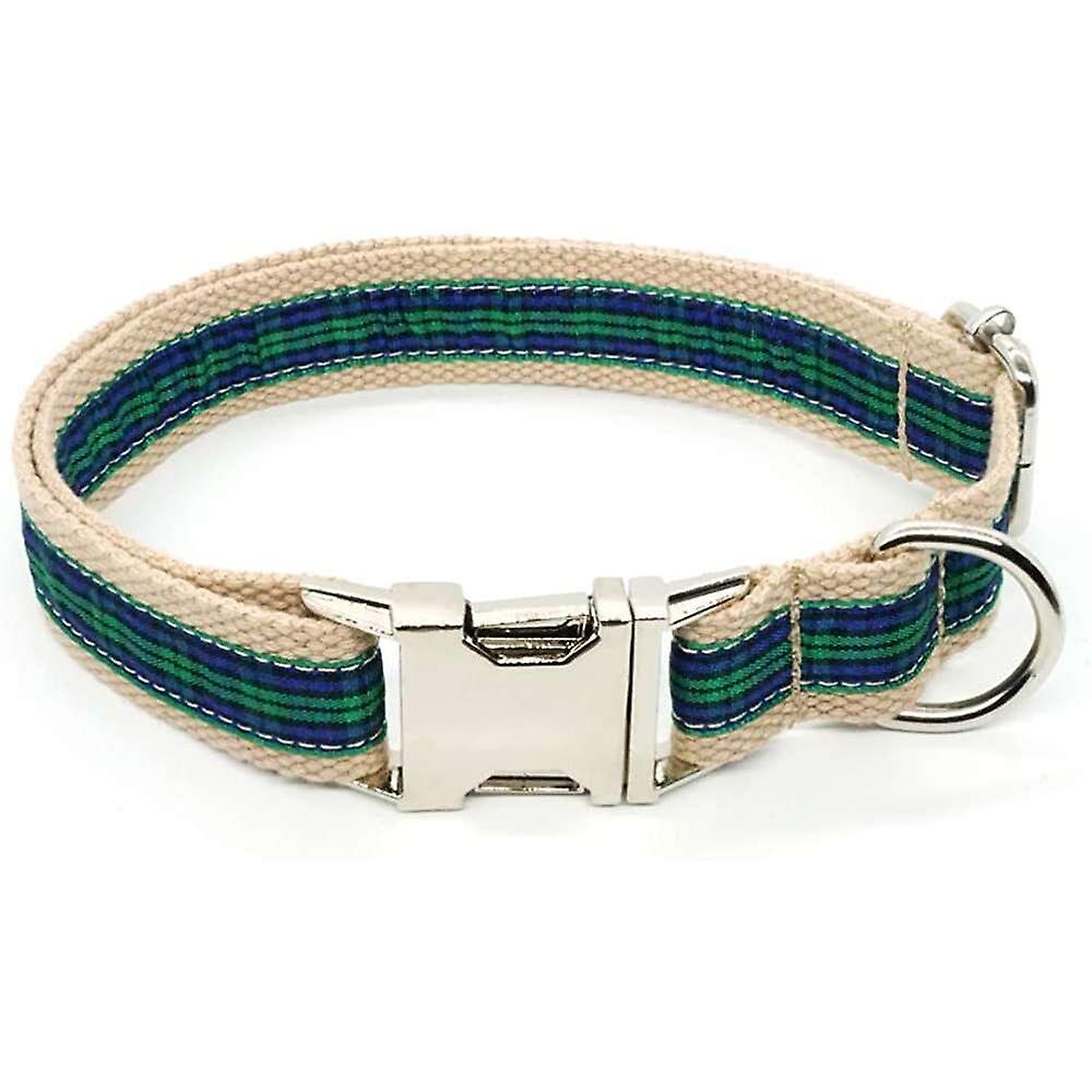 Foto 6 pulgar | Collar Para Perros Huoguo, Lona A Cuadros, Tamaño Ajustable, Para Perros - Venta Internacional.