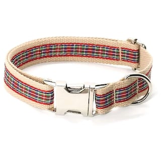 Foto 5 | Collar Para Perros Huoguo, Lona A Cuadros, Tamaño Ajustable, Para Perros - Venta Internacional.