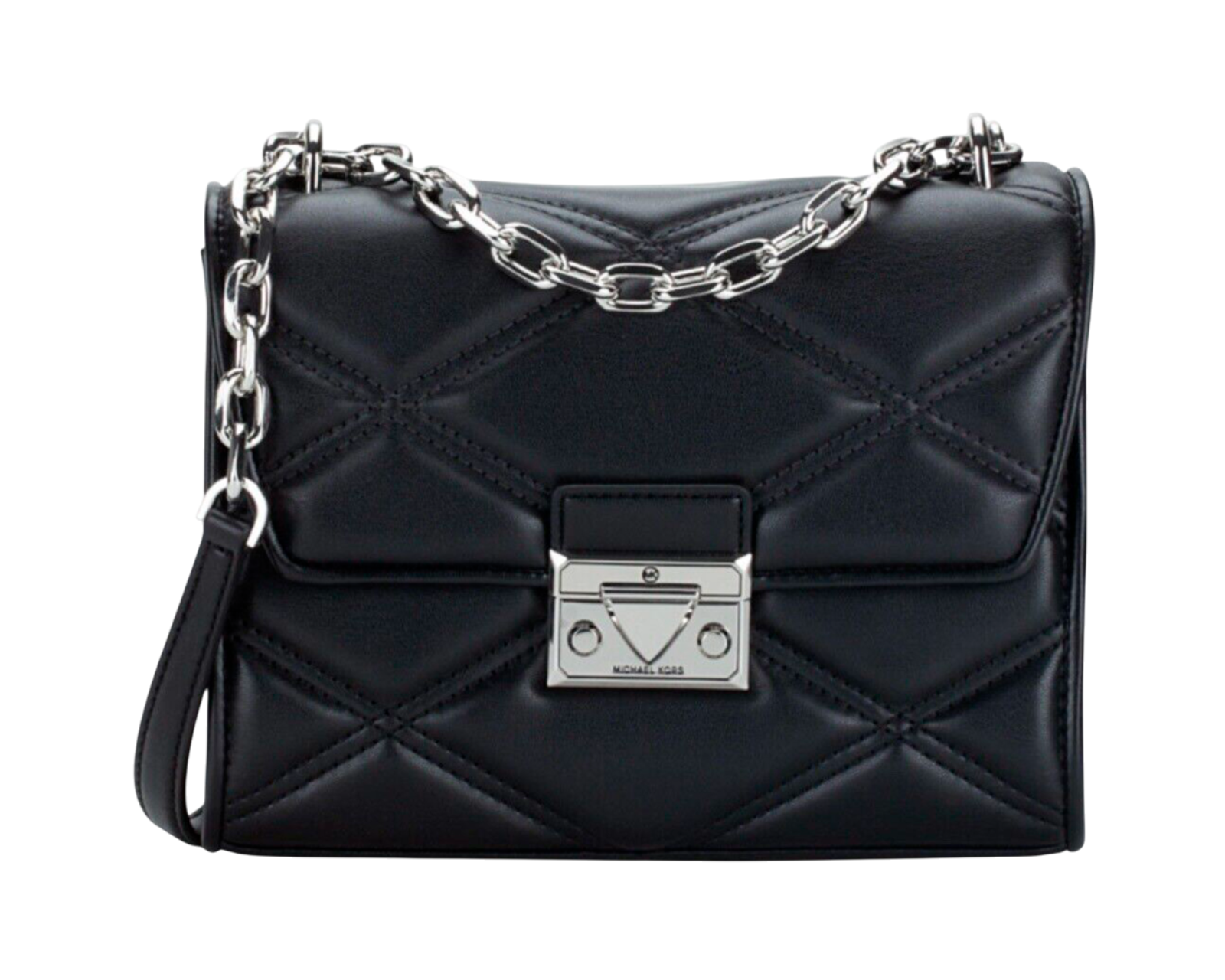Foto 2 pulgar | Bolsa Michael Kors Serena Small Crossbody 35s2snrl2u Negra