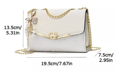 Foto 2 | Bolso De Mano Wünd Para Mujer Crossbody Exquisit Cuadrado Pequeño