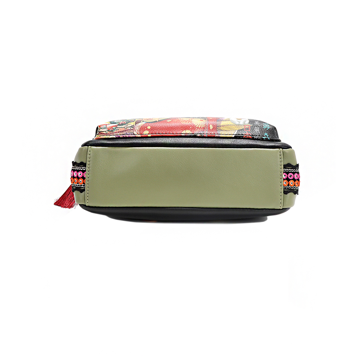 Foto 5 pulgar | Bolsa Cruzada Nicole Lee Estamapada Akiko La Belleza