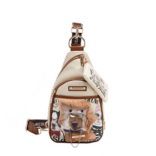 Foto 1 | Bolsa Bandolera Nicole Lee Cartera Extra Print Big Brother