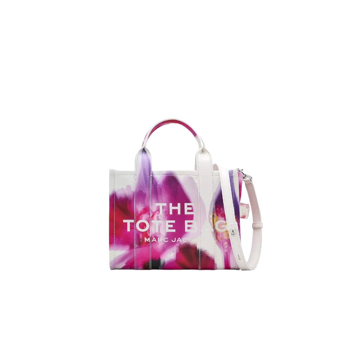 Tote Marc Jacobs Piel Floral Multicolor Chica