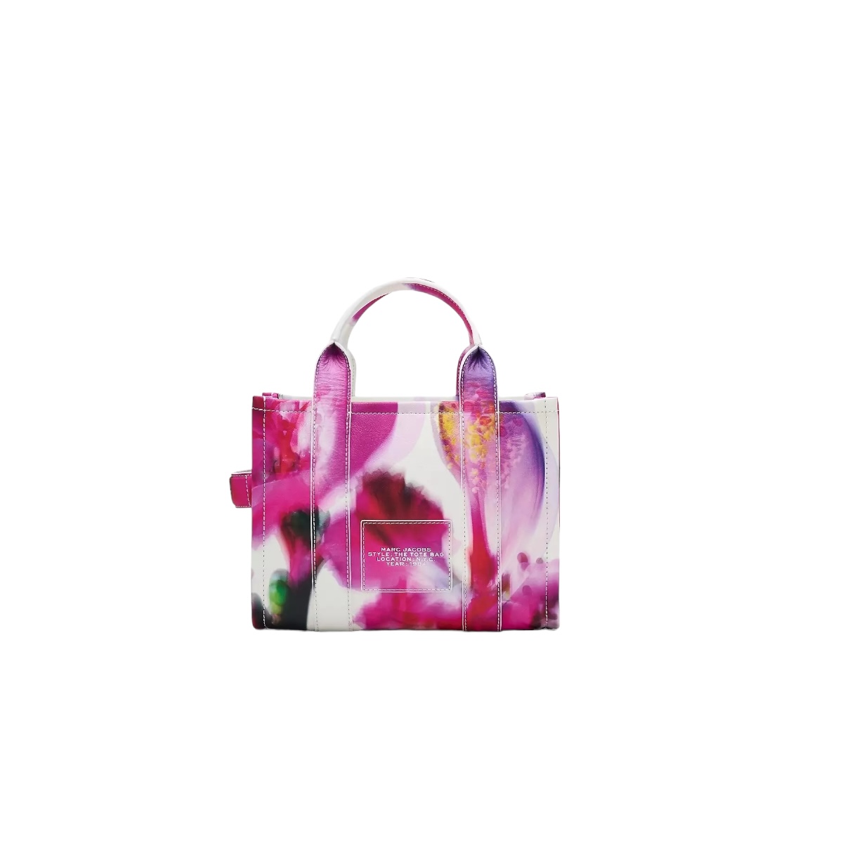 Foto 3 pulgar | Tote Marc Jacobs Piel Floral Multicolor Chica