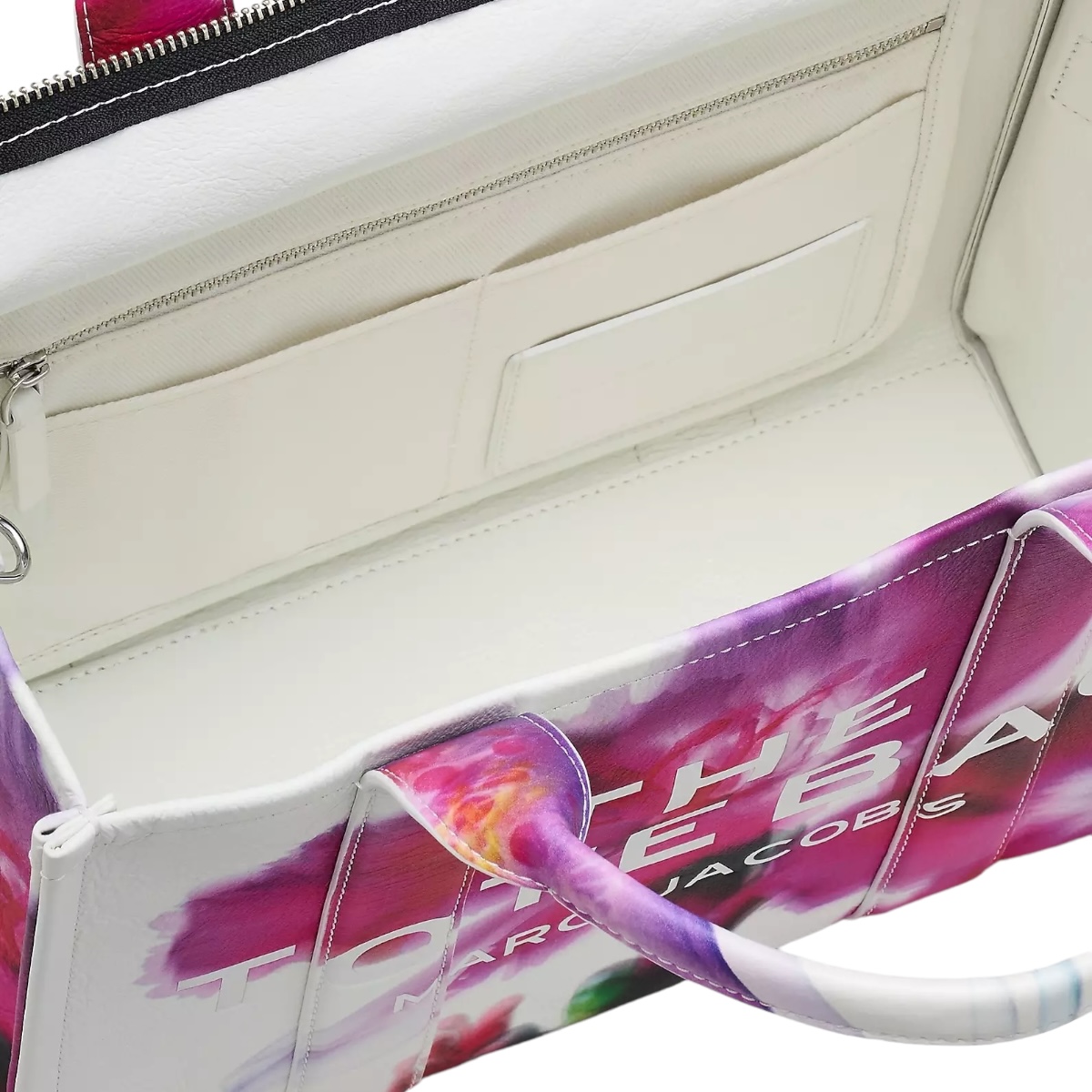 Foto 4 | Tote Marc Jacobs Piel Floral Multicolor Mediana