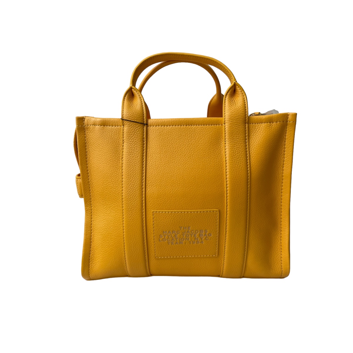 Foto 2 | Tote Marc Jacobs Piel Moztaza Artisan Gold Mediana