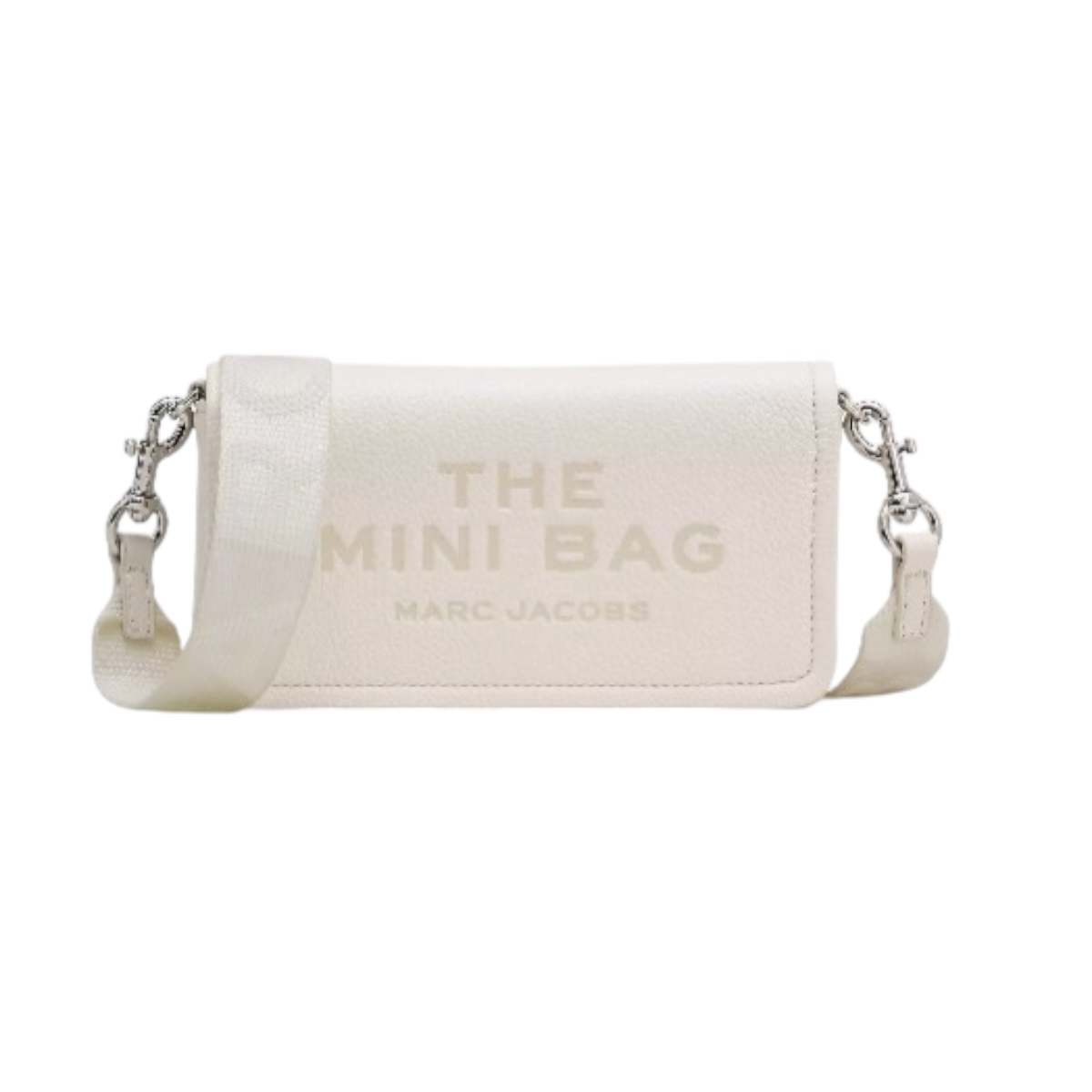 Foto 2 pulgar | Bolsa Marc Jacobs The Mini Bag Piel White