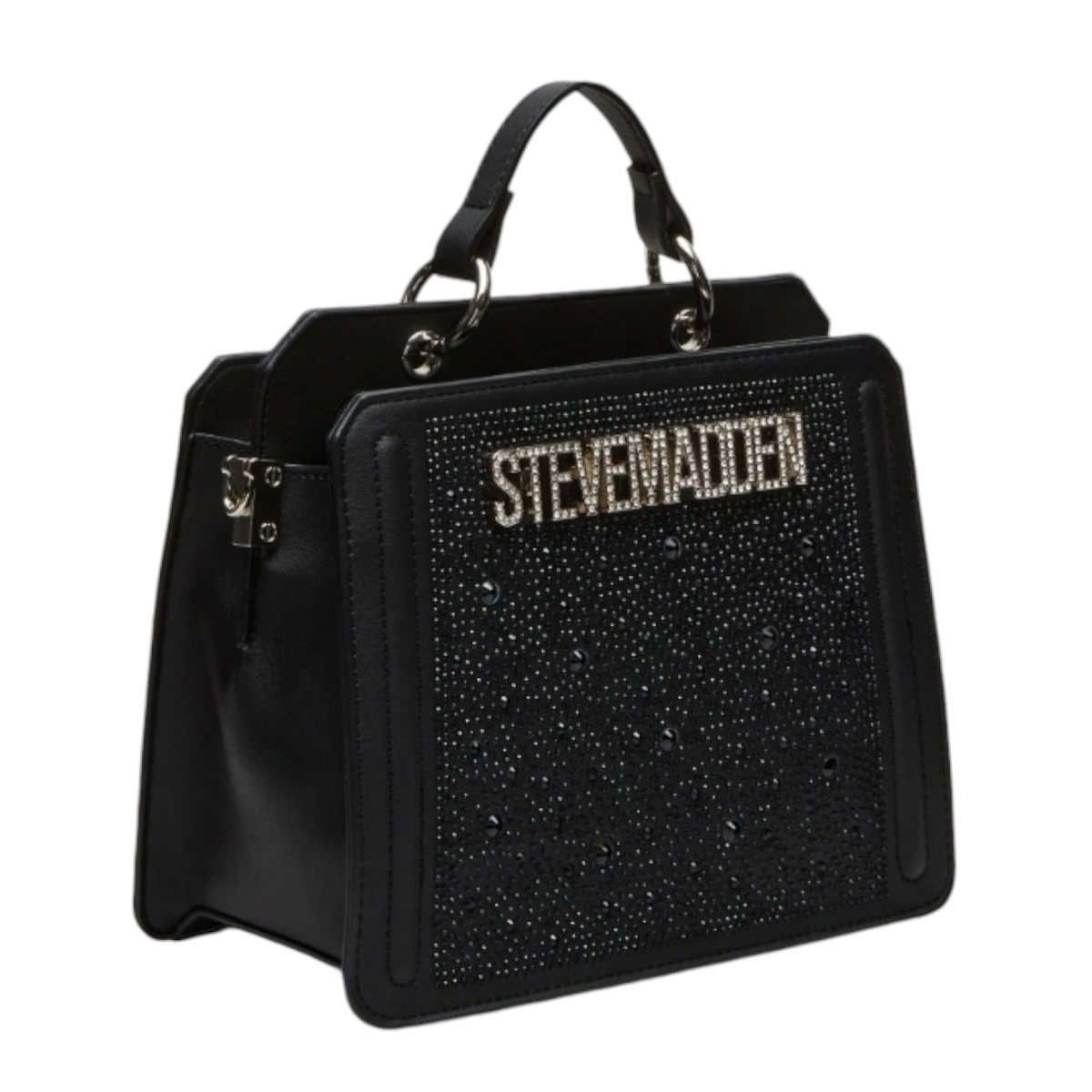 Foto 6 pulgar | Bolsa Steve Madden Bevelyn Rhinstones Black