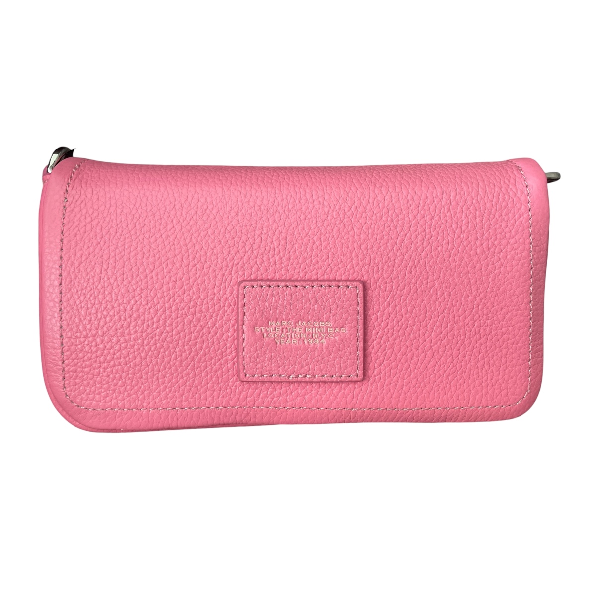 Foto 3 pulgar | Bolsa Marc Jacobs The Mini Bag Piel Fuccia