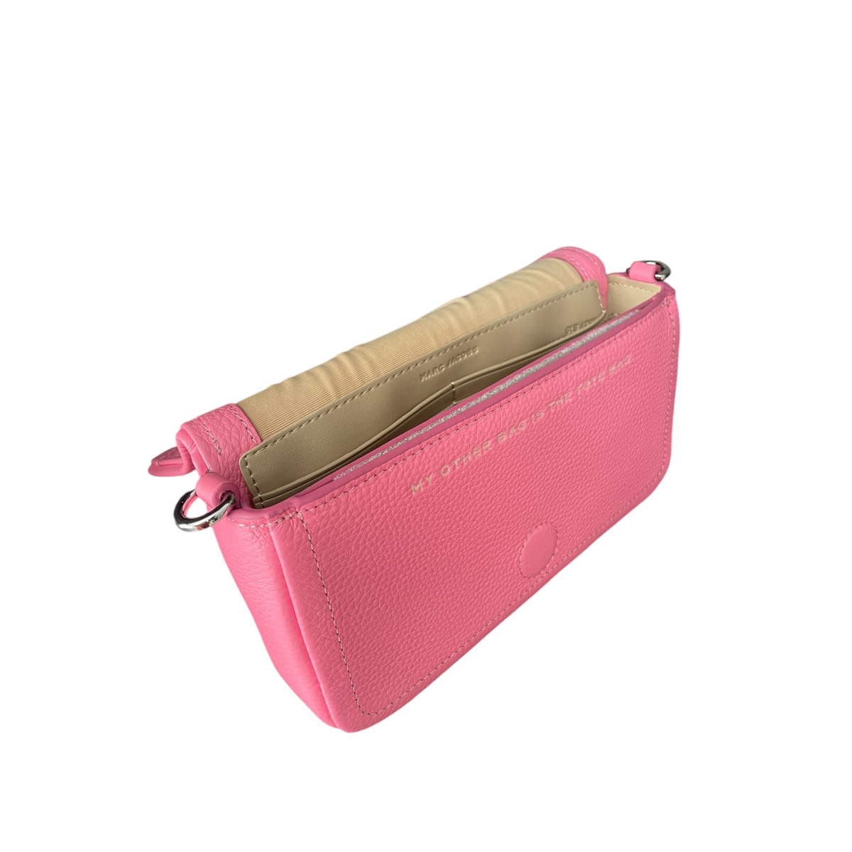 Foto 4 pulgar | Bolsa Marc Jacobs The Mini Bag Piel Fuccia