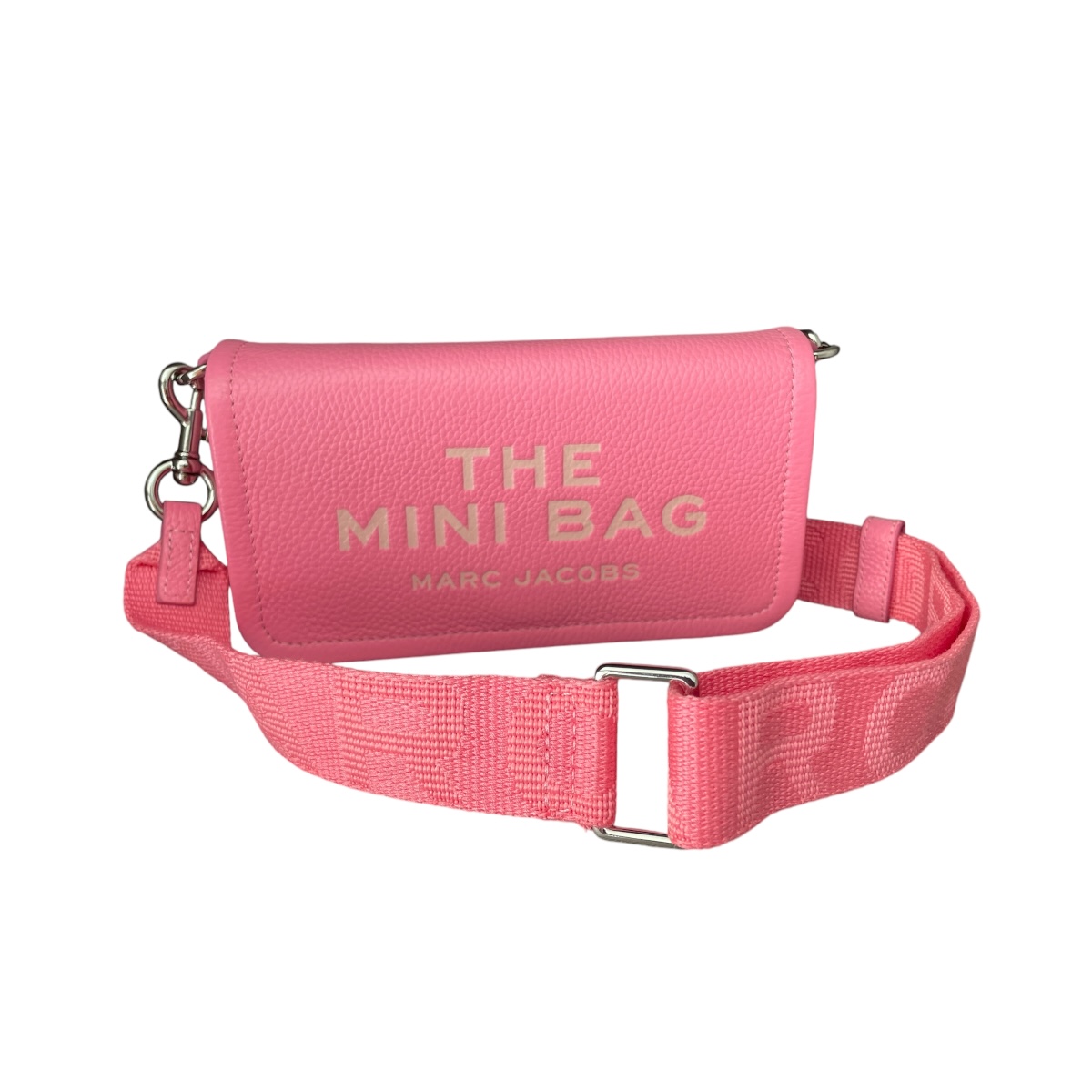 Foto 5 pulgar | Bolsa Marc Jacobs The Mini Bag Piel Fuccia