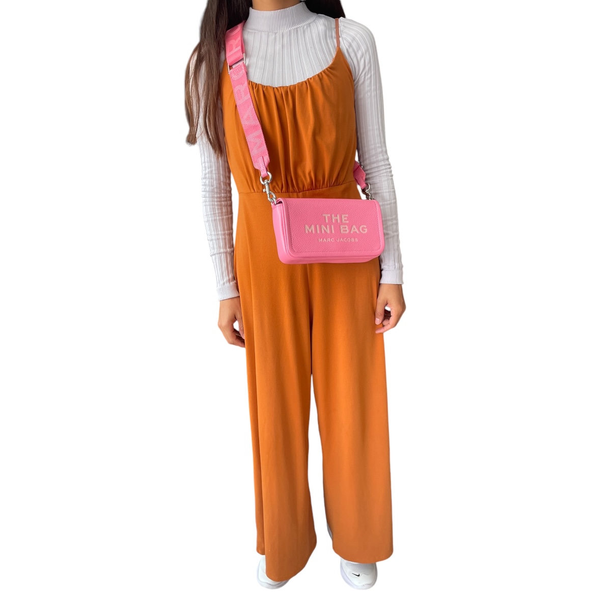 Foto 6 pulgar | Bolsa Marc Jacobs The Mini Bag Piel Fuccia