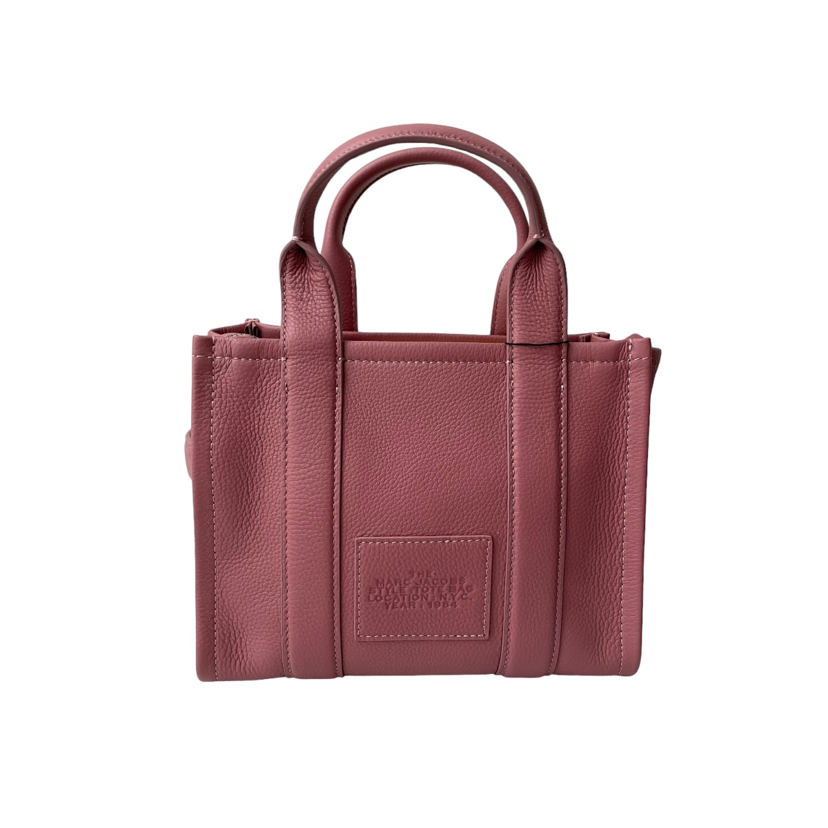 Foto 3 pulgar | Tote Marc Jacobs Piel Rosa Lilas Chica