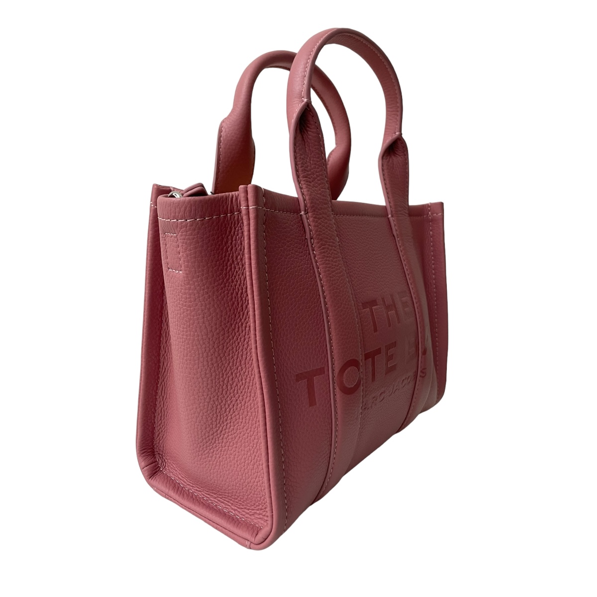 Foto 5 pulgar | Tote Marc Jacobs Piel Rosa Lilas Chica