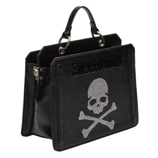 Foto 3 | Bolsa Steve Madden Bevelyn Skull Black