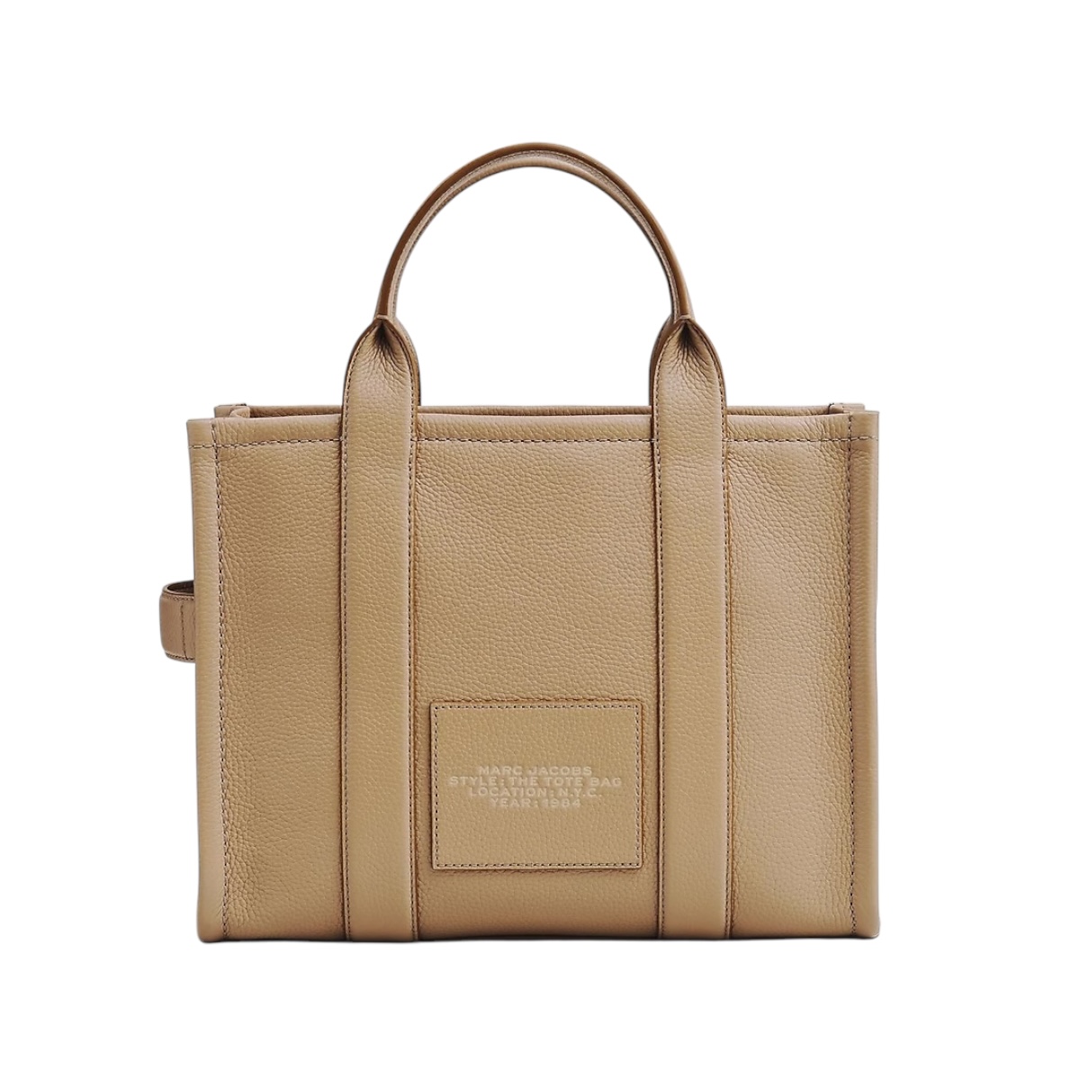 Foto 3 pulgar | Tote Marc Jacobs Piel Beige Chica