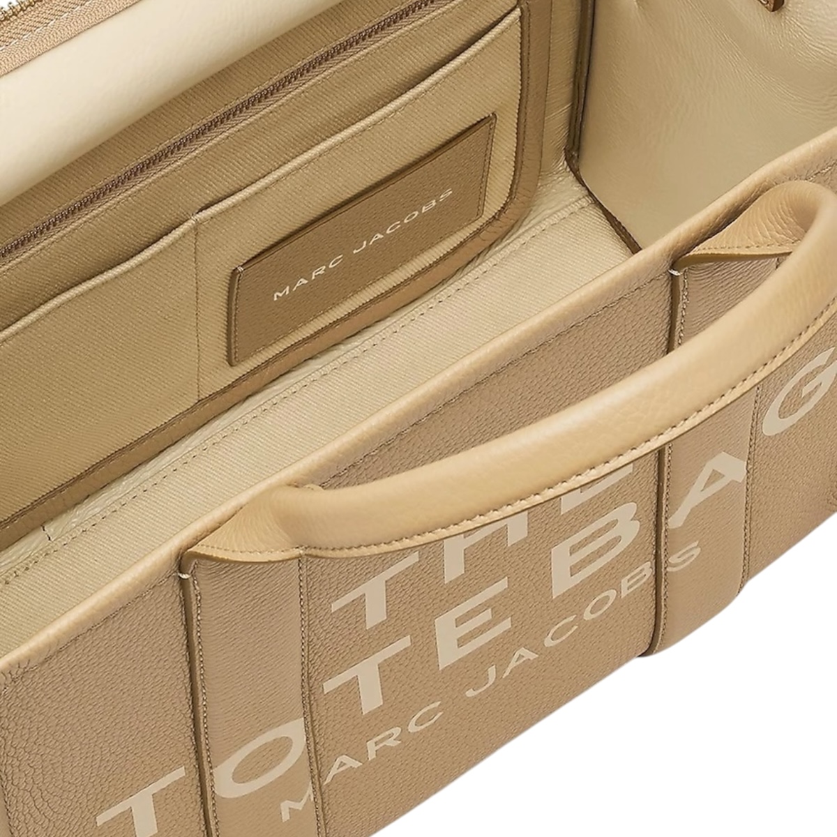 Foto 5 pulgar | Tote Marc Jacobs Piel Beige Chica