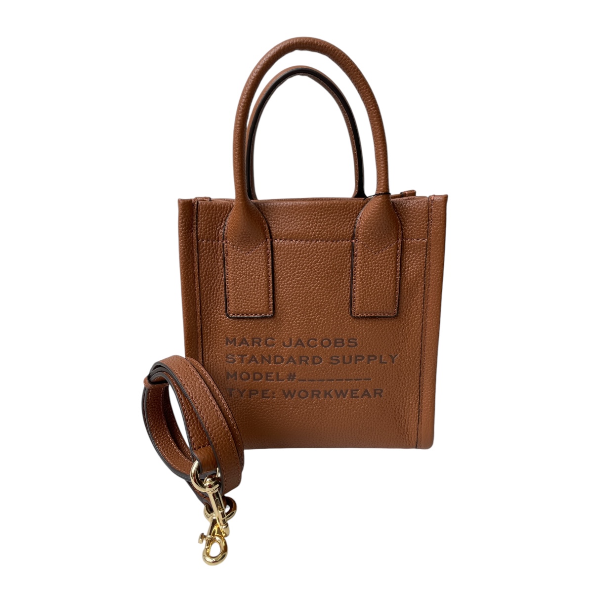 Foto 2 pulgar | The Marc Jacobs Tote Bag Piel Chica Brown.