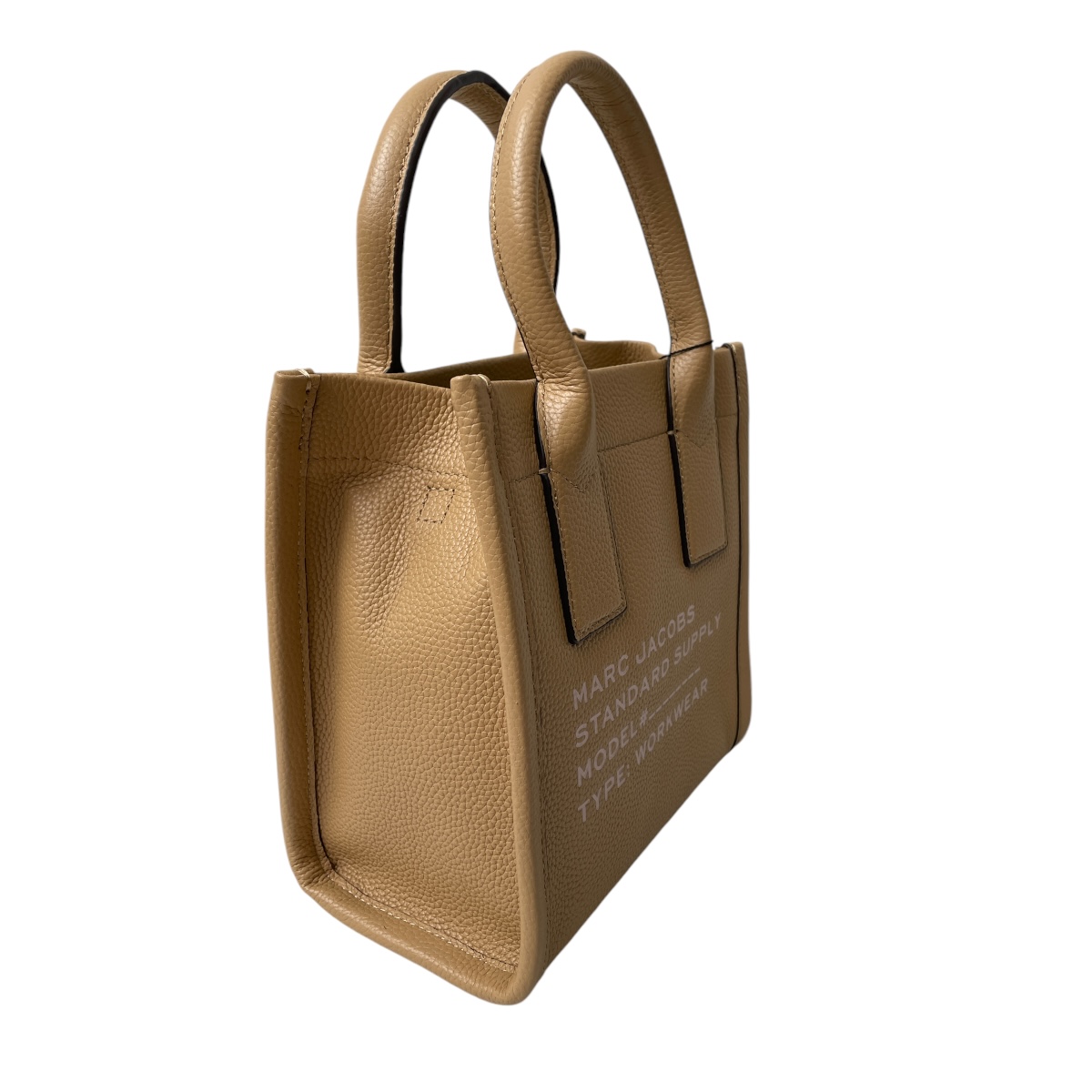 Foto 4 pulgar | The Marc Jacobs Tote Bag Piel Chica Camel