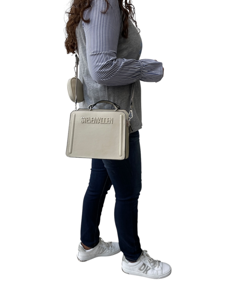 Foto 8 | Bolsa Bevelyn Steve Madden Cream