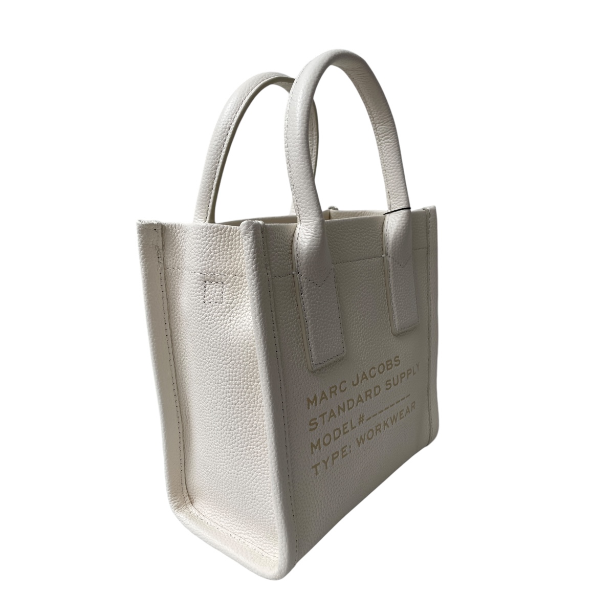 Foto 3 pulgar | The Marc Jacobs Tote Bag Piel Chica White.