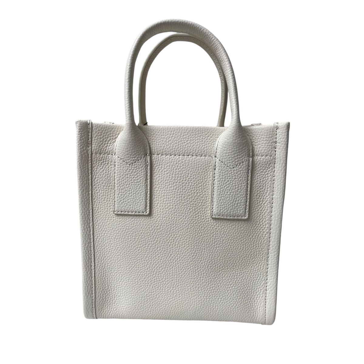 Foto 4 pulgar | The Marc Jacobs Tote Bag Piel Chica White.