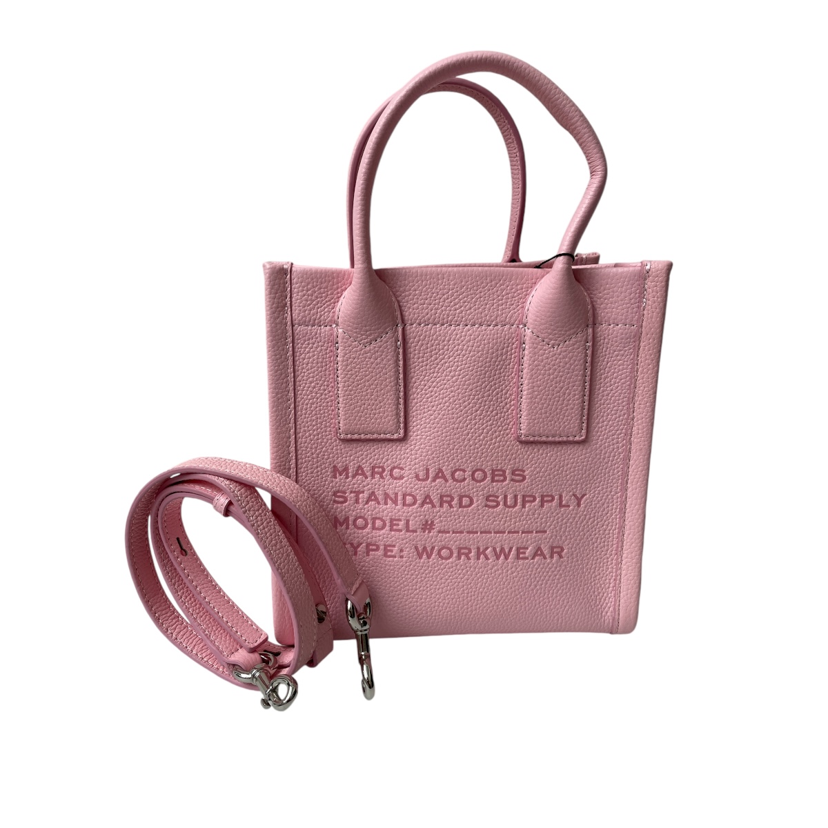 Foto 2 pulgar | The Marc Jacobs Tote Bag Piel Chica Pink