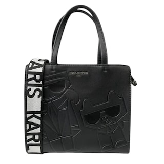 Foto 1 | Bolsa Karl Lagerfeld Negra para Mujer