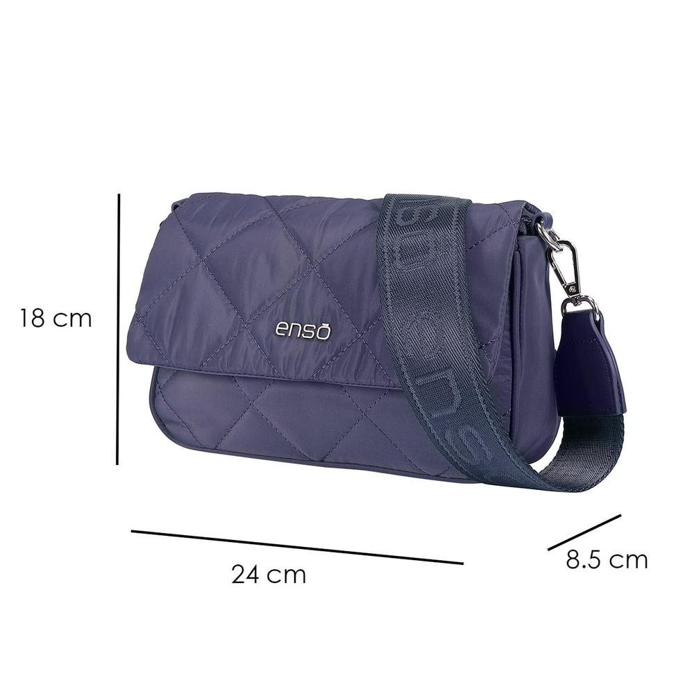 Foto 8 pulgar | Bolsa Crossbody Enso EB244217CBPU Púrpura