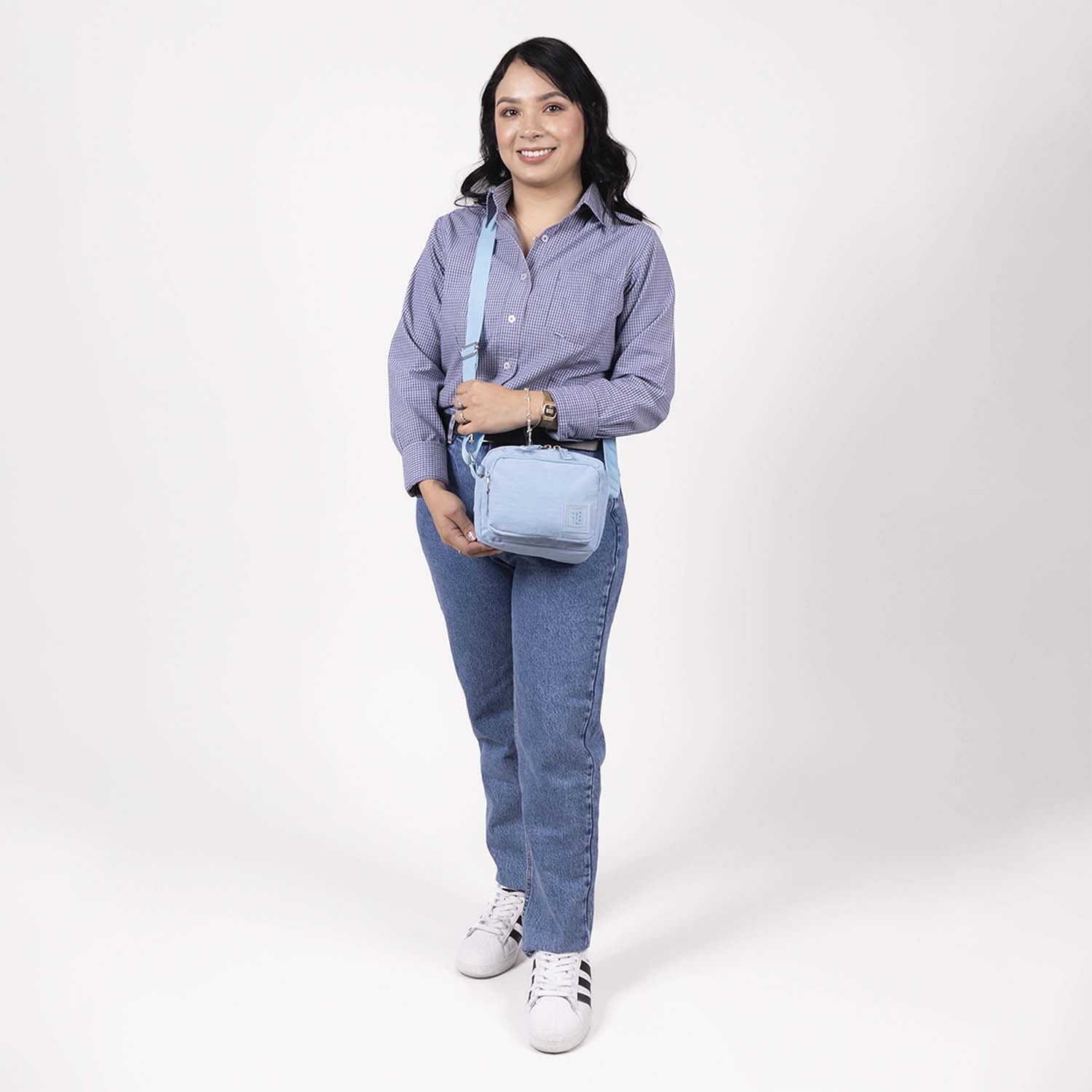 Foto 9 pulgar | Crossbody Azul 1818 Zilp