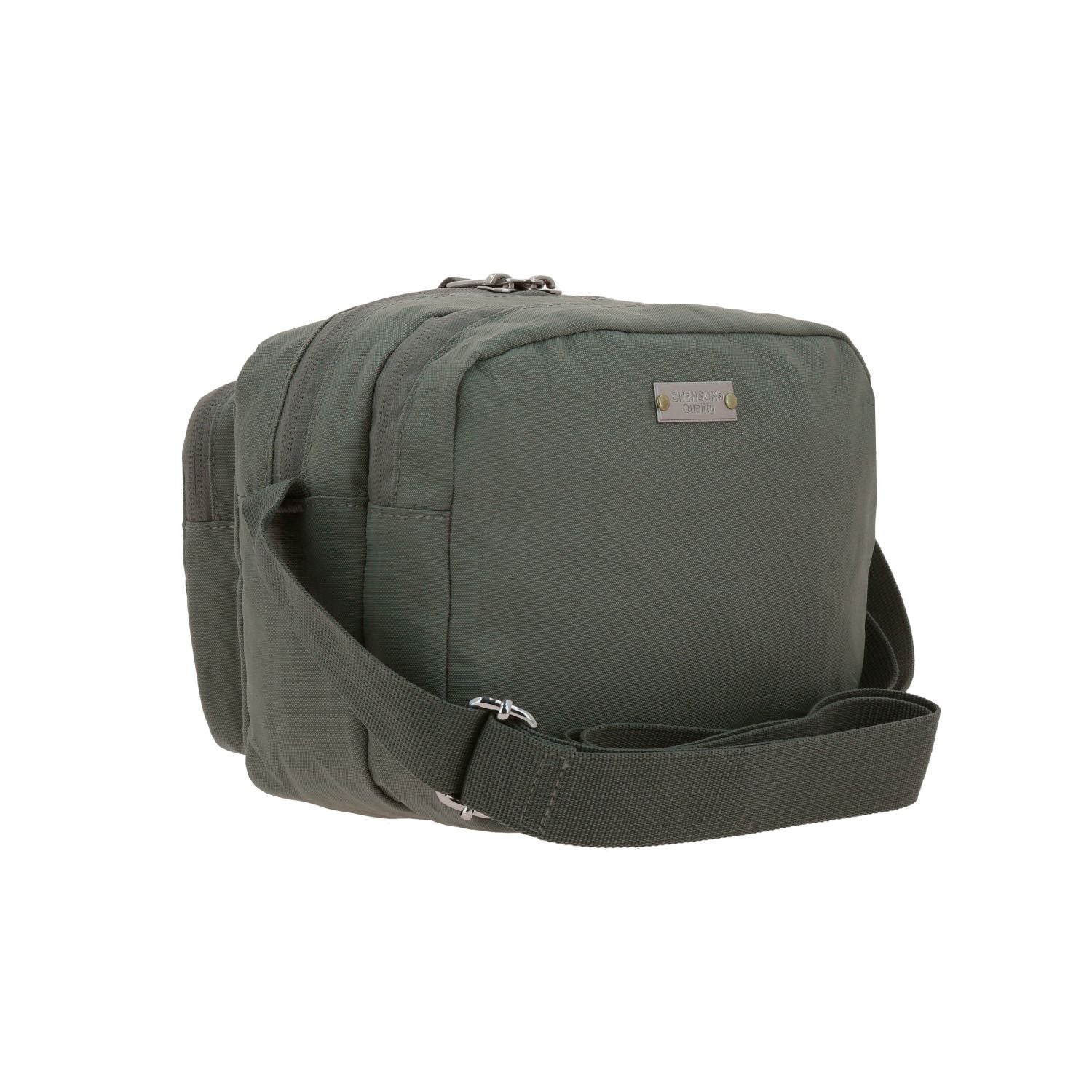 Foto 4 pulgar | Crossbody Gris 1818 Zilp