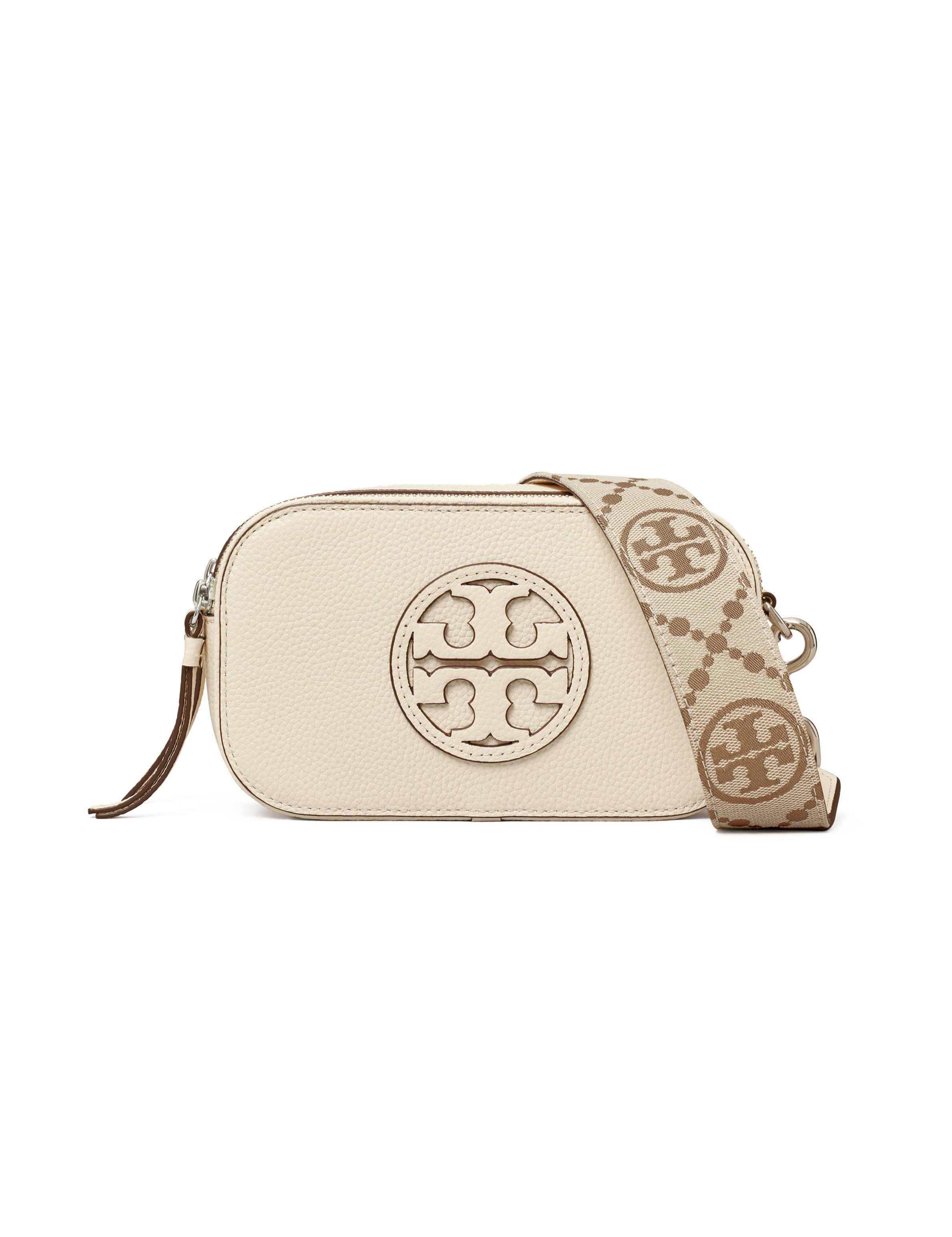 Foto 2 pulgar | Bolsa Miller Mini Crossbody Tory Burch Tb 150153 724 Cheese White
