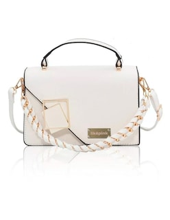 Foto 1 | Bolsa Pink Brule Blanca para Mujer