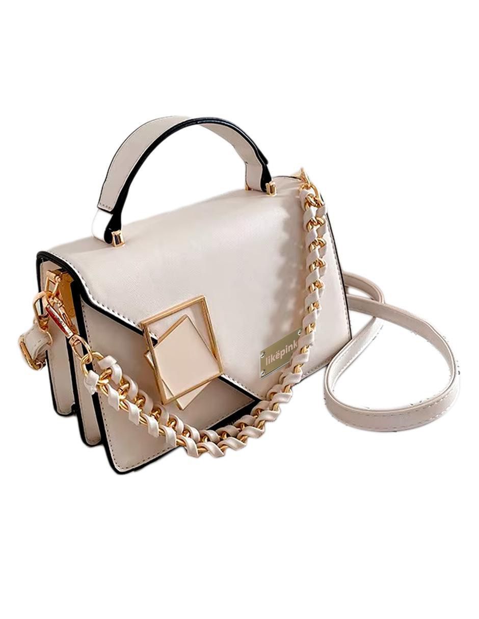 Foto 3 pulgar | Bolsa Pink Brule Blanca para Mujer