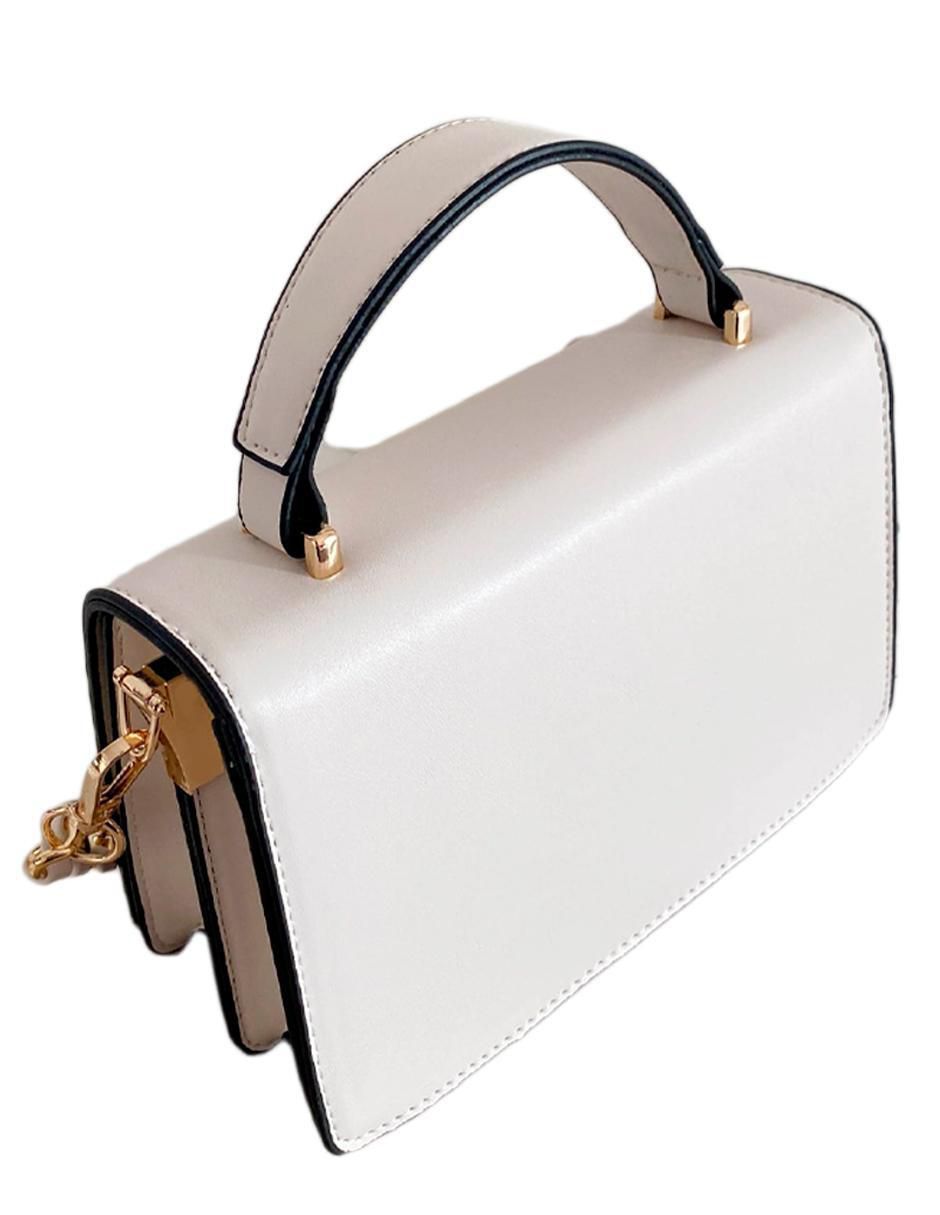 Foto 8 pulgar | Bolsa Pink Brule Blanca para Mujer