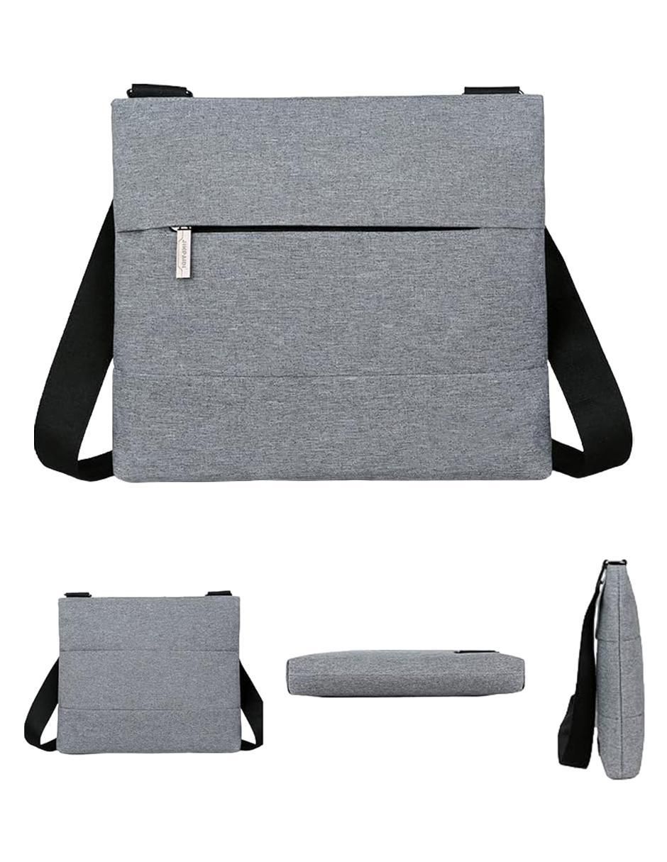 Foto 3 pulgar | Bolsa Crossbody Pink Brule Nova Gris