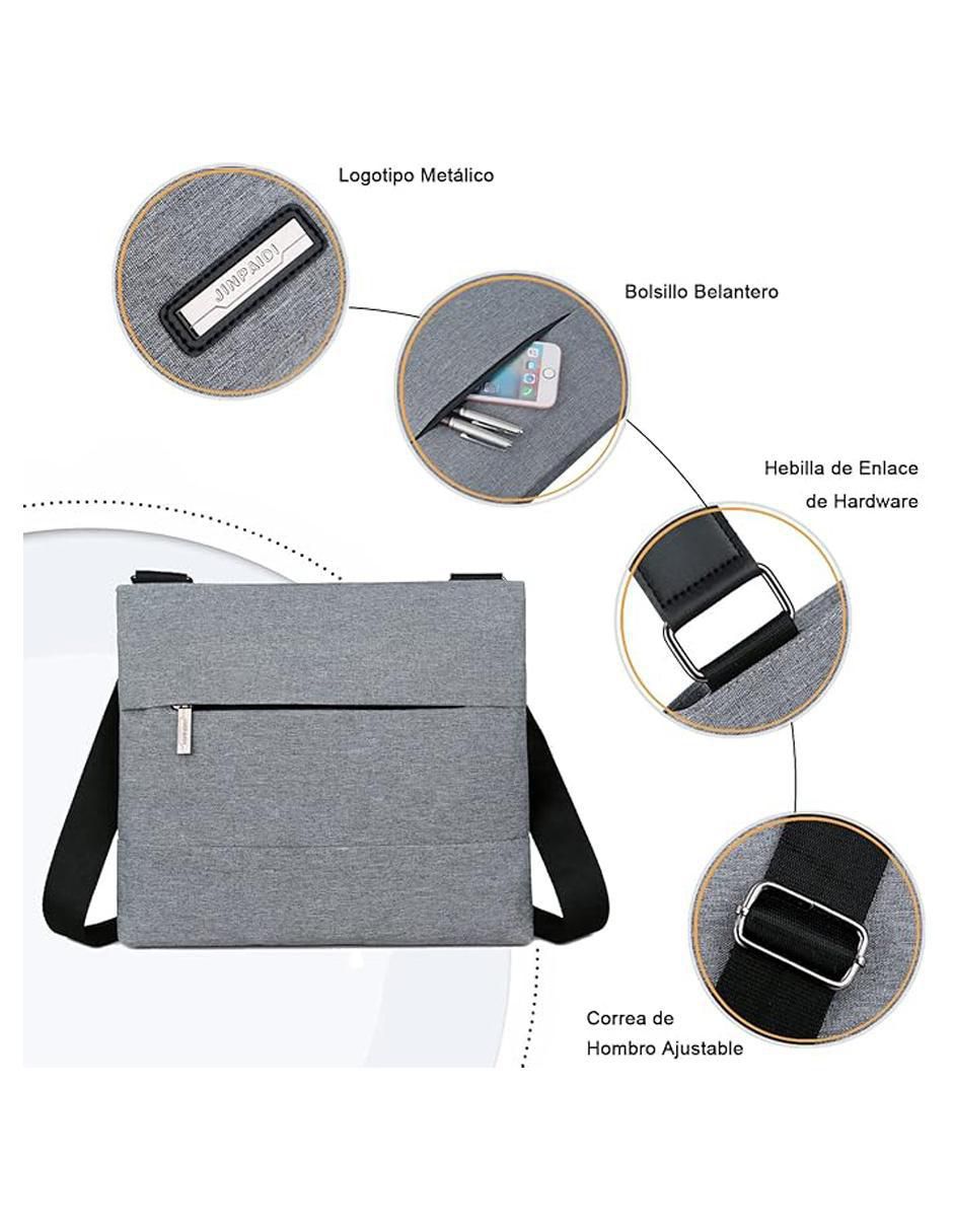 Foto 5 pulgar | Bolsa Crossbody Pink Brule Nova Gris