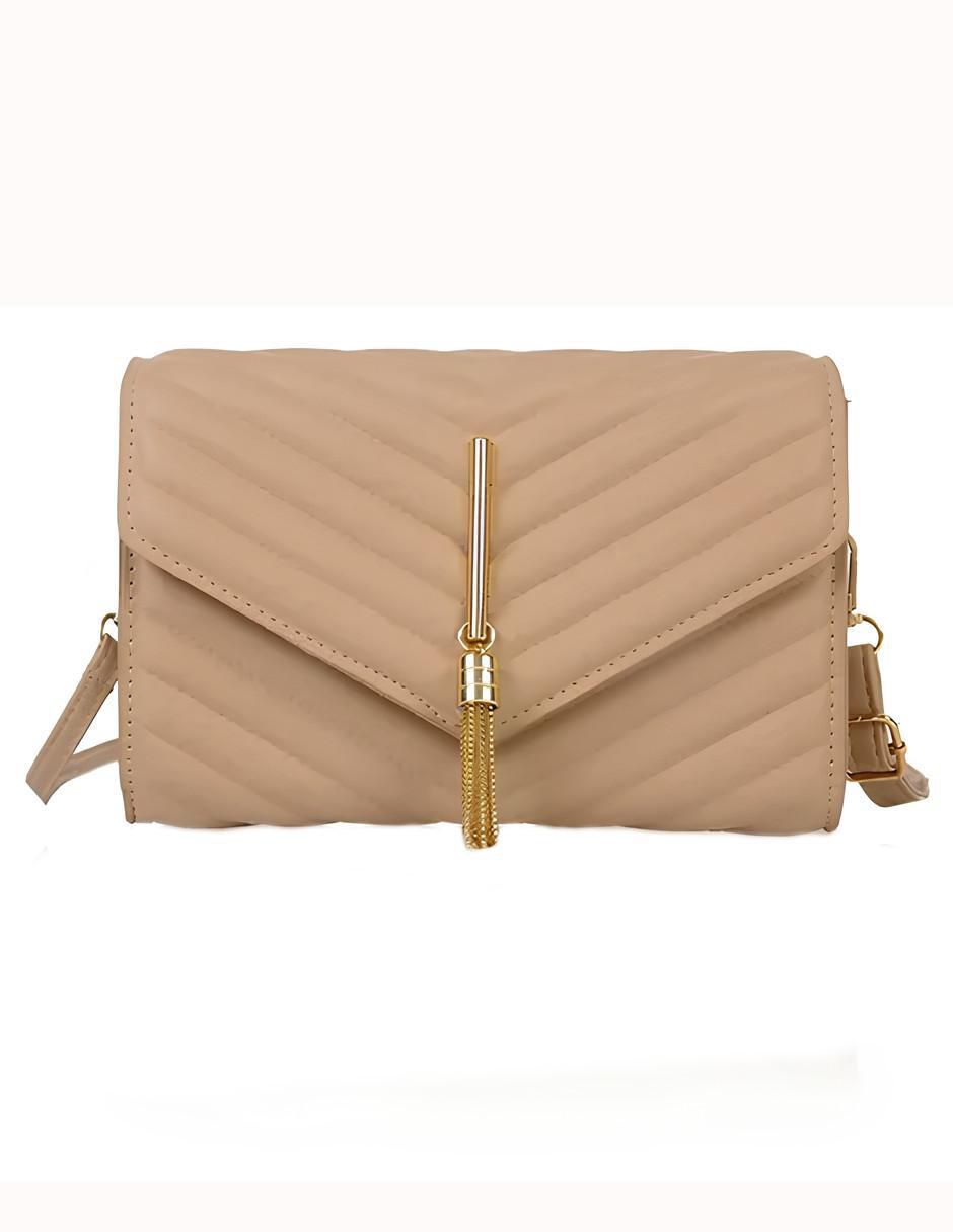 Foto 2 pulgar | Bolsa Crossbody Pink Brule Marrón