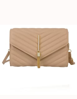 Foto 1 | Bolsa Crossbody Pink Brule Marrón
