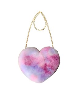 Foto 2 | Bolsa Crossbody Pink Brule en Forma de Corazón