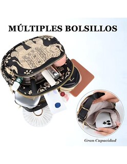 Foto 4 | Bolsa Crossbody Pink Brule Negra