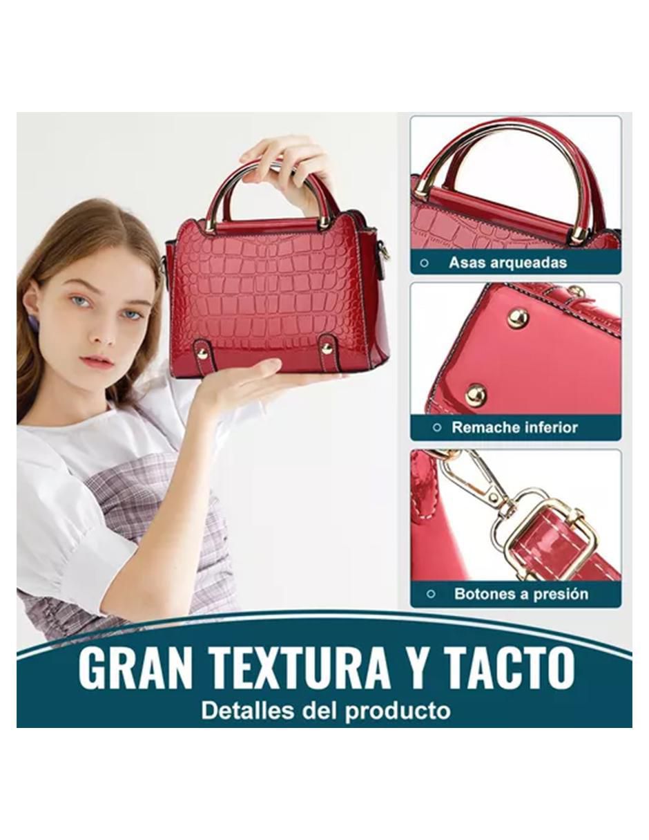 Foto 6 pulgar | Bolsa Crossbody Pink Brule