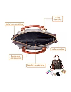 Foto 4 | Bolsa Crossbody Pink Brule