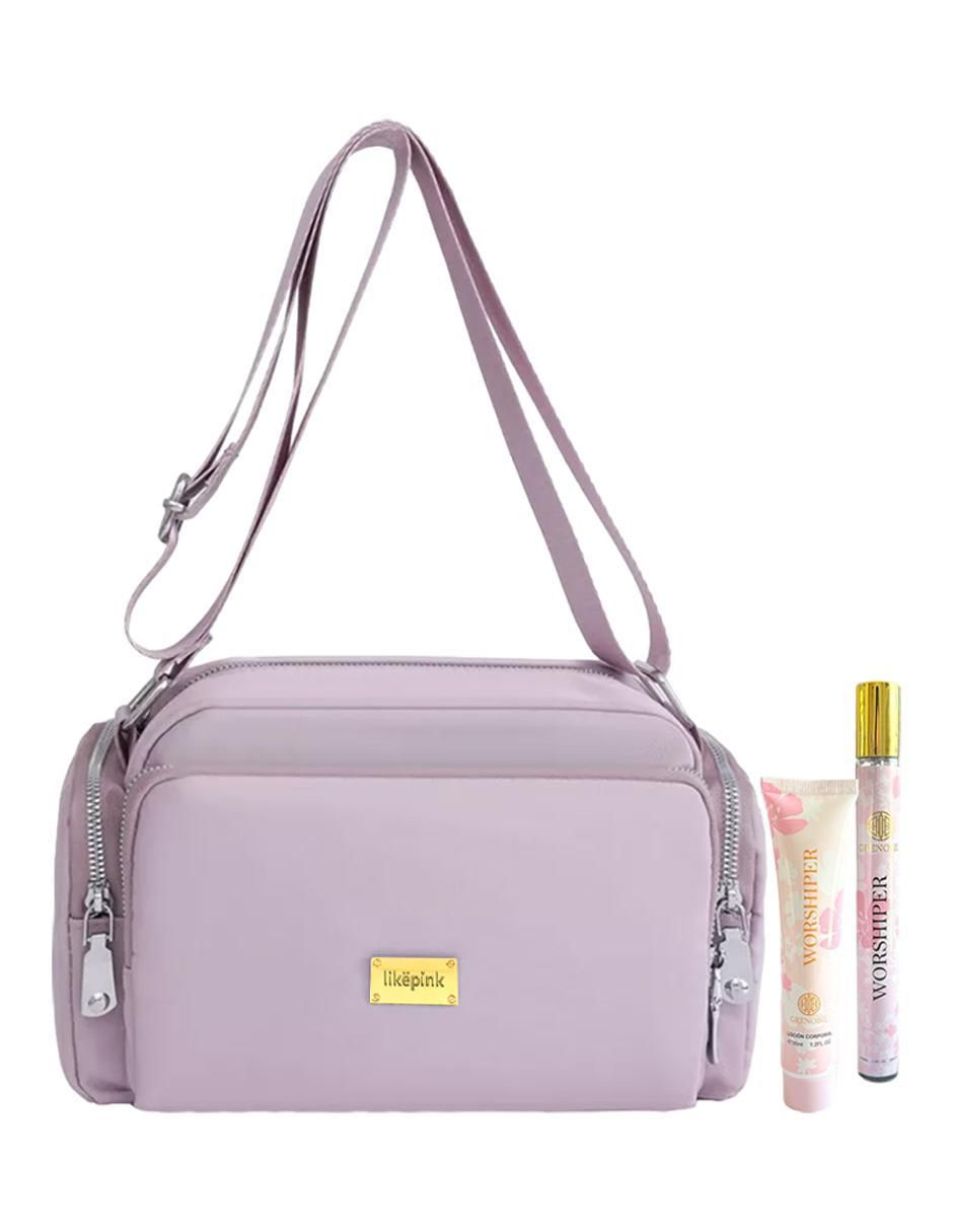 Bolsa Crossbody Pink Brule