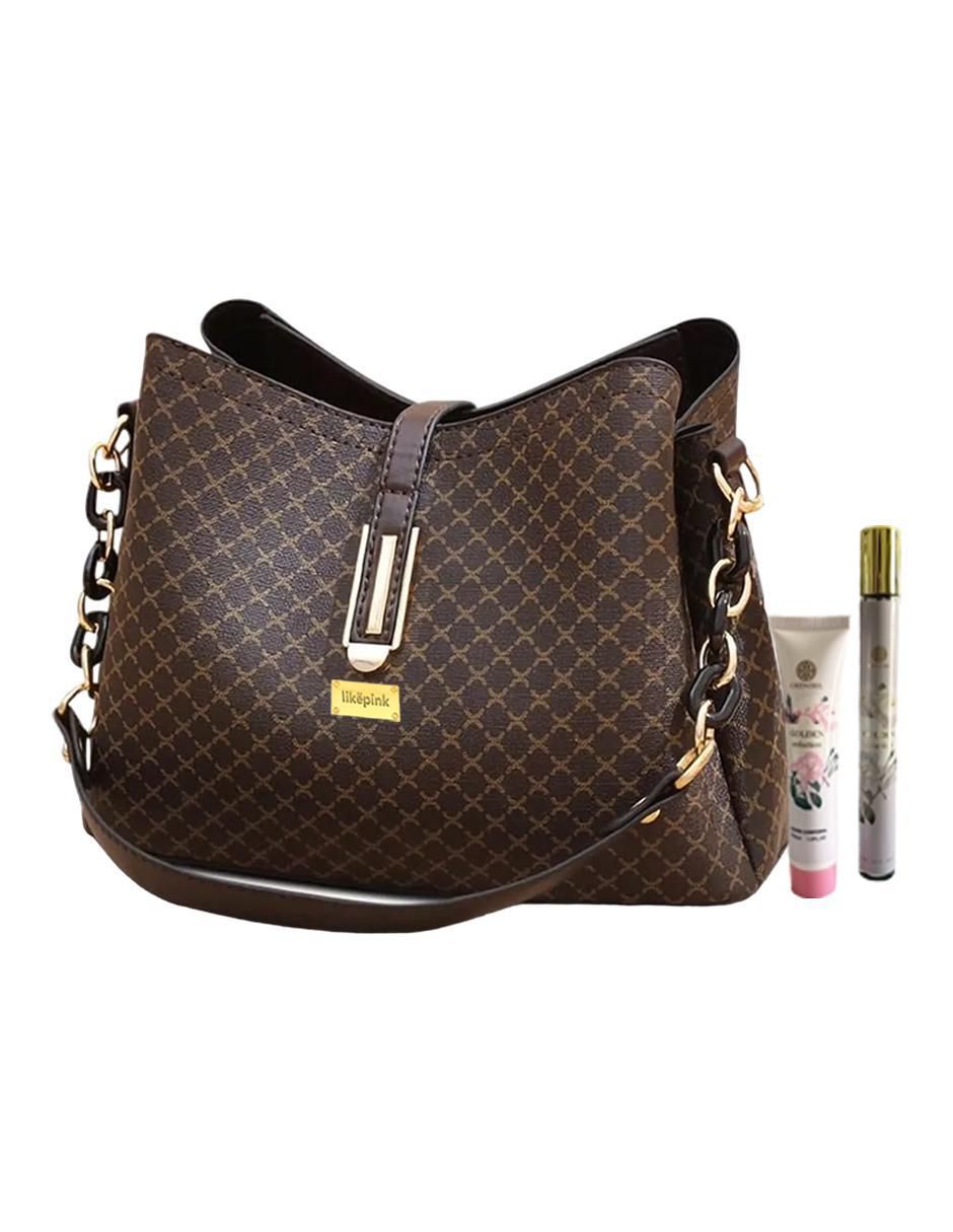 Bolsa Pink Brule Nova Marrón para Mujer