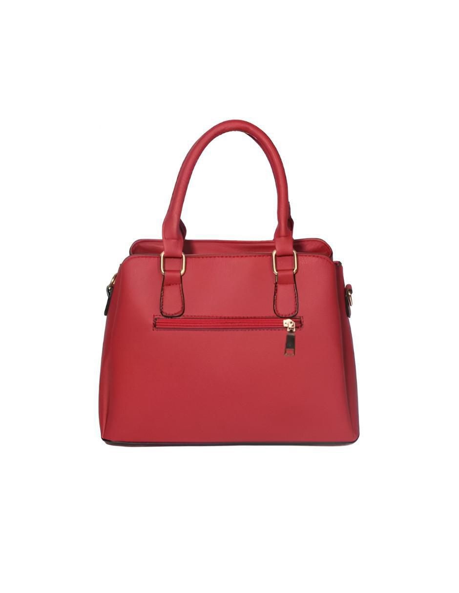 Foto 4 | Bolsa Crossbody Pink Brule Roja