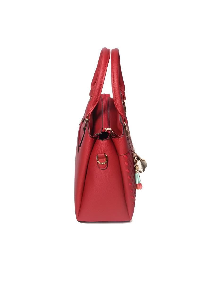 Foto 6 pulgar | Bolsa Crossbody Pink Brule Roja